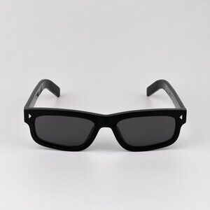 Prada PRB11S Sunglasses – Black Rectangle Frame | Model 16K731